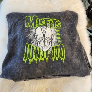 💚Misfits X Junji Ito Punk Horror Hoodie L